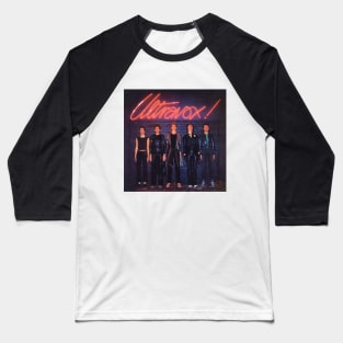 ULTRAVOX! 1977 Debut Album Baseball T-Shirt